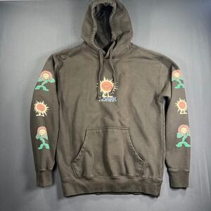 Roark Mens Dont Destroy What You Enjoy Graphic Hoodie Black Medium